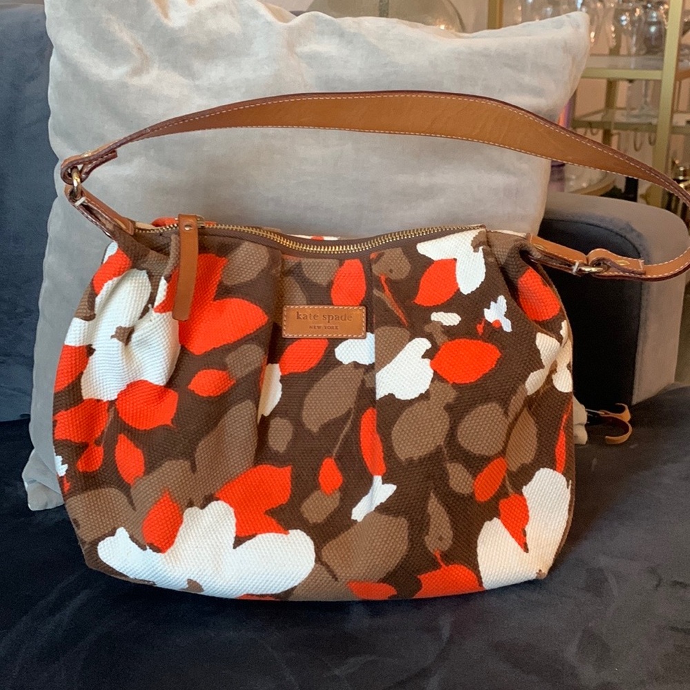Kate Spade Multicolor Floral Canvas Bag